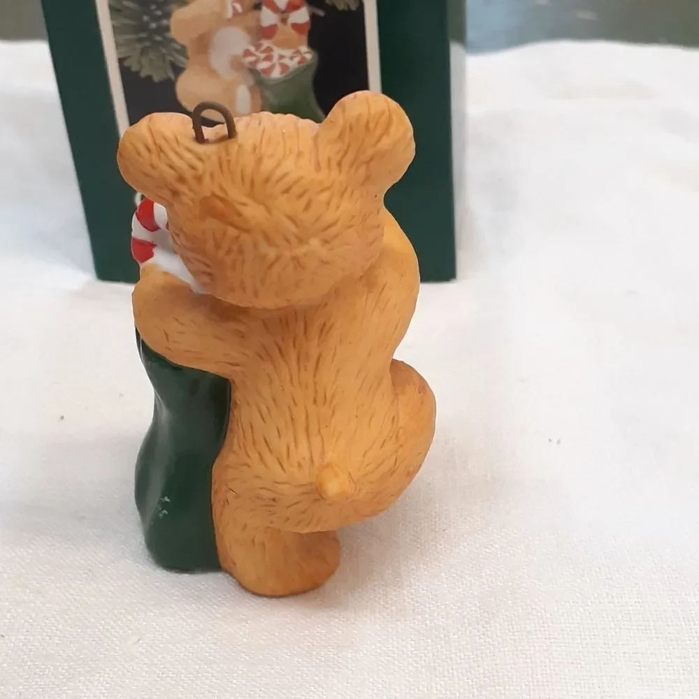 2 -Hallmark Keepsake Cinnamon‎ Bear ornaments